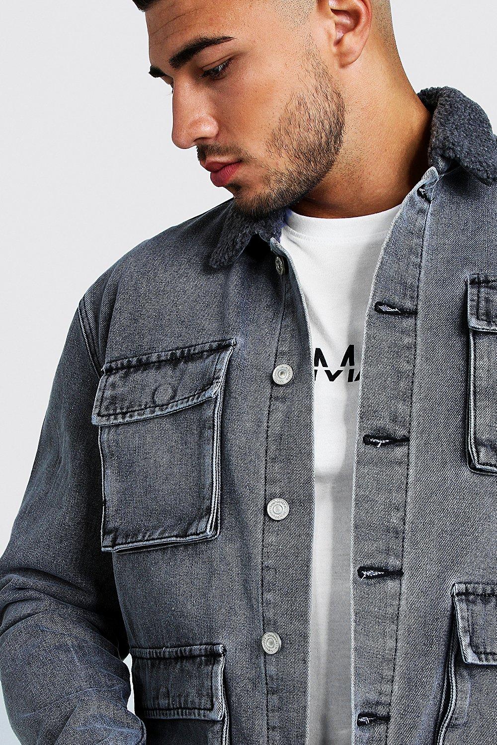 Veste 4 best sale poches homme